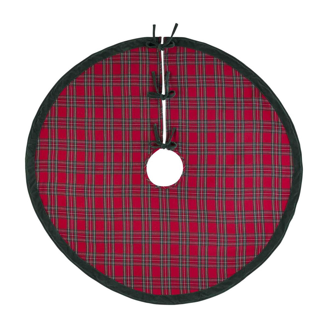 TARTAN & VELVET TREE SKIRT