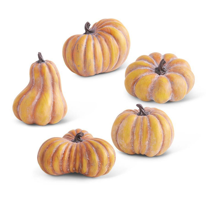 ORANGE RESIN PUMPKIN