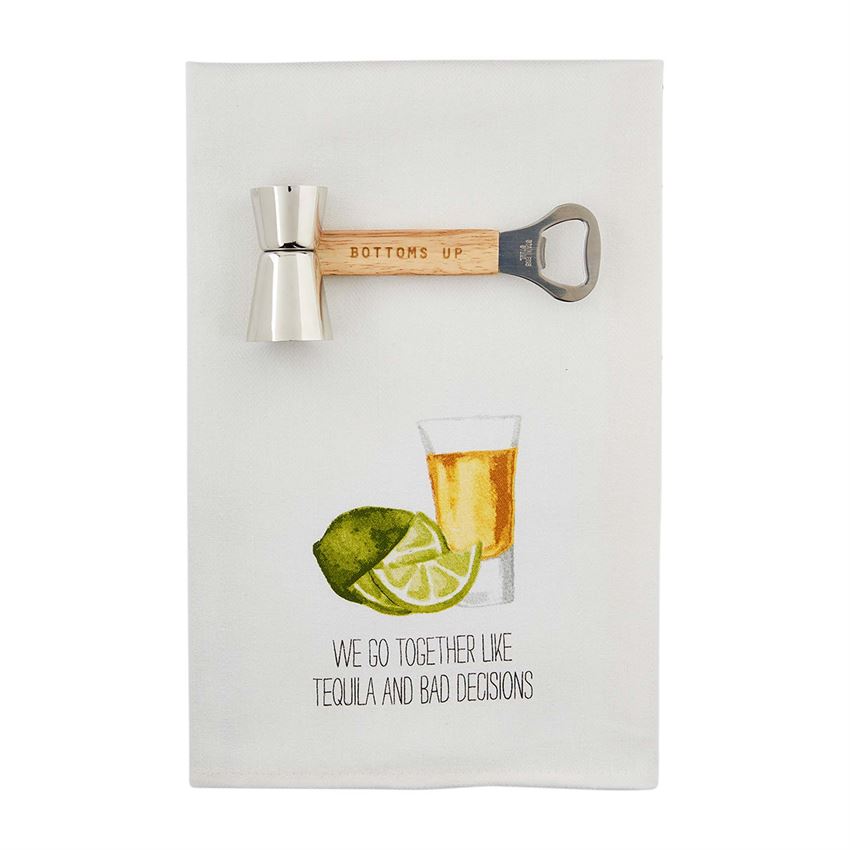 MUDPIE DISH TOWEL SET, TEQUILA