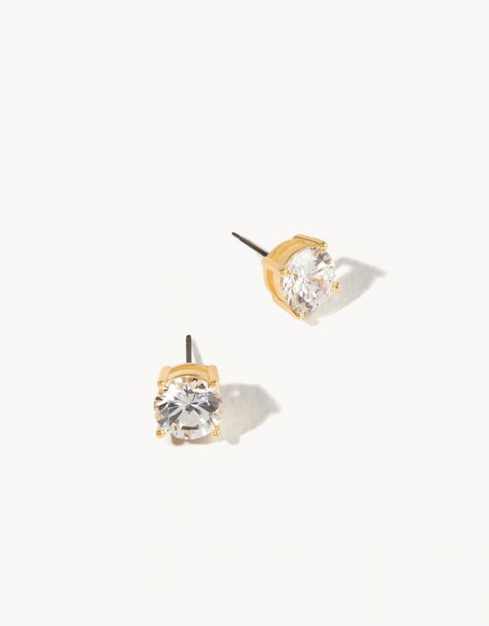 CRYSTAL SPARKLE STUD EARRING