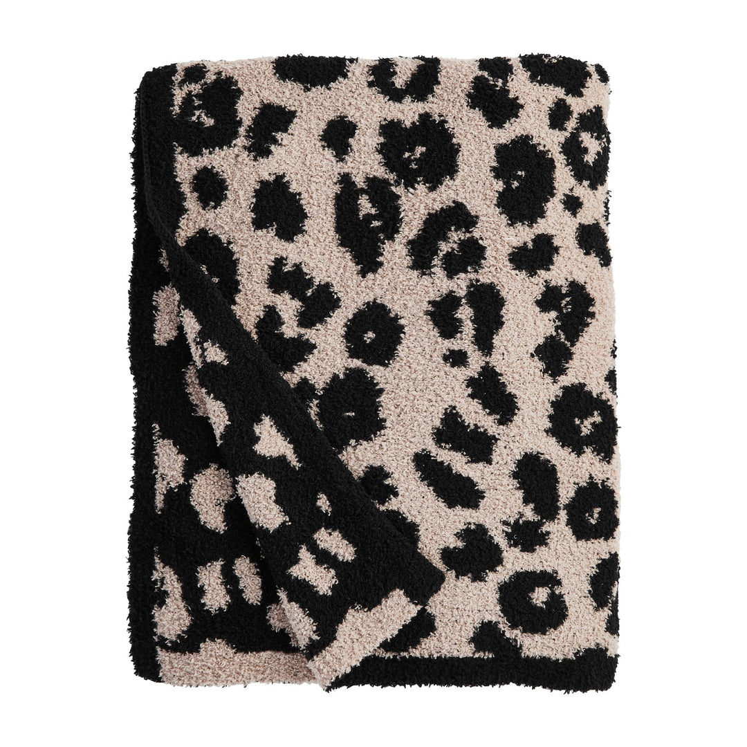 TAN LEOPARD BLANKET