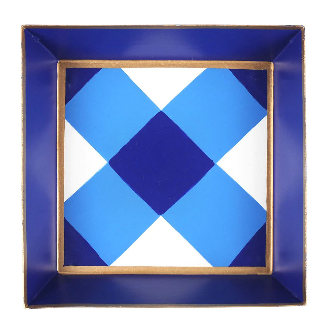 BUFFALO PLAID COCKTAIL NAPKIN TRAY