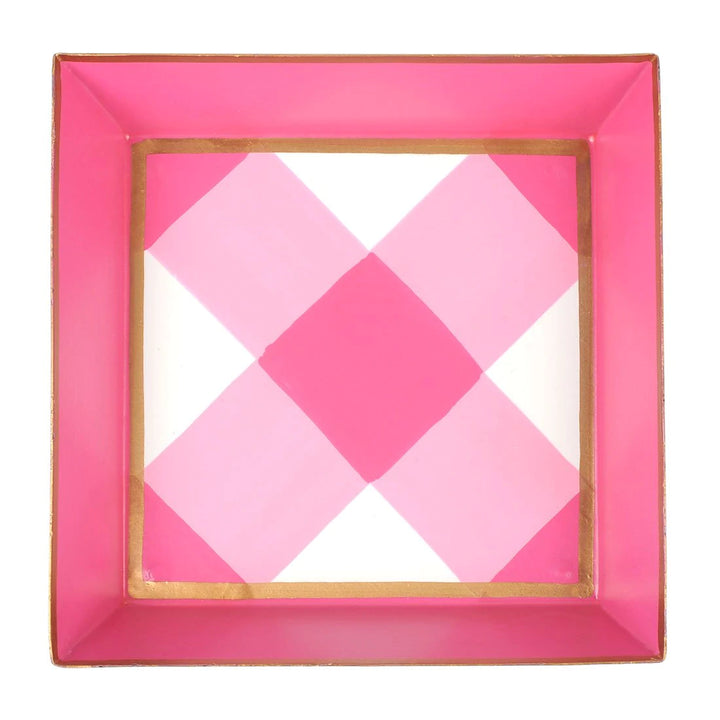 BUFFALO PLAID COCKTAIL NAPKIN TRAY