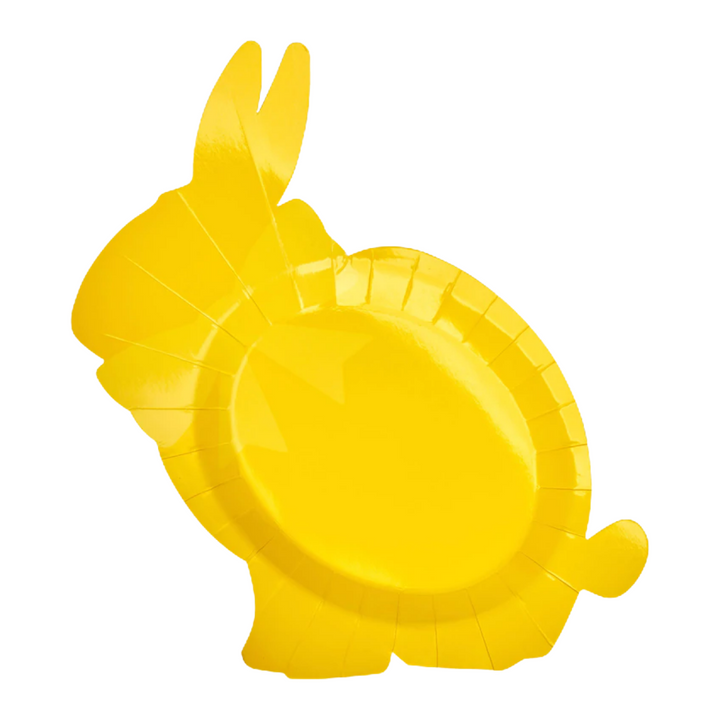 ASSORTED HOPPY EASTER BUNNY PLATE