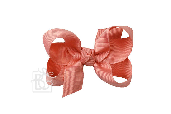 FINAL SALE SHELL PINK BOW