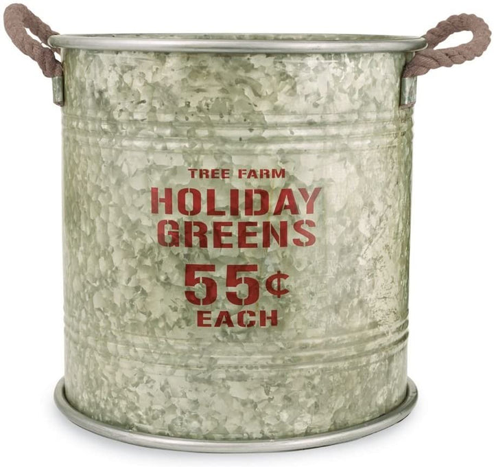HOLIDAY TIN BUCKETS