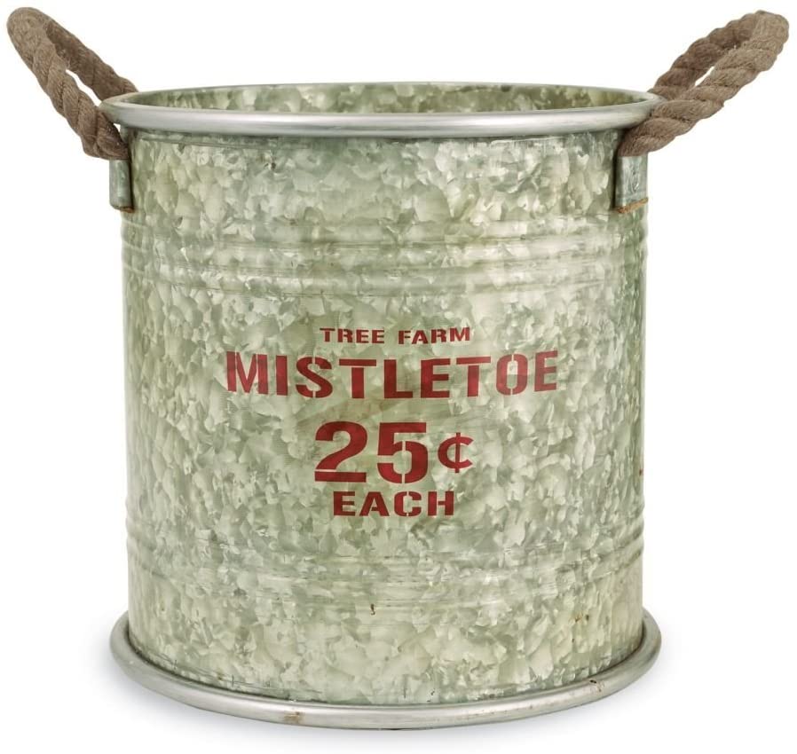 HOLIDAY TIN BUCKETS