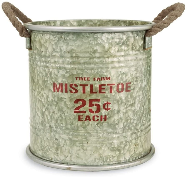 HOLIDAY TIN BUCKETS