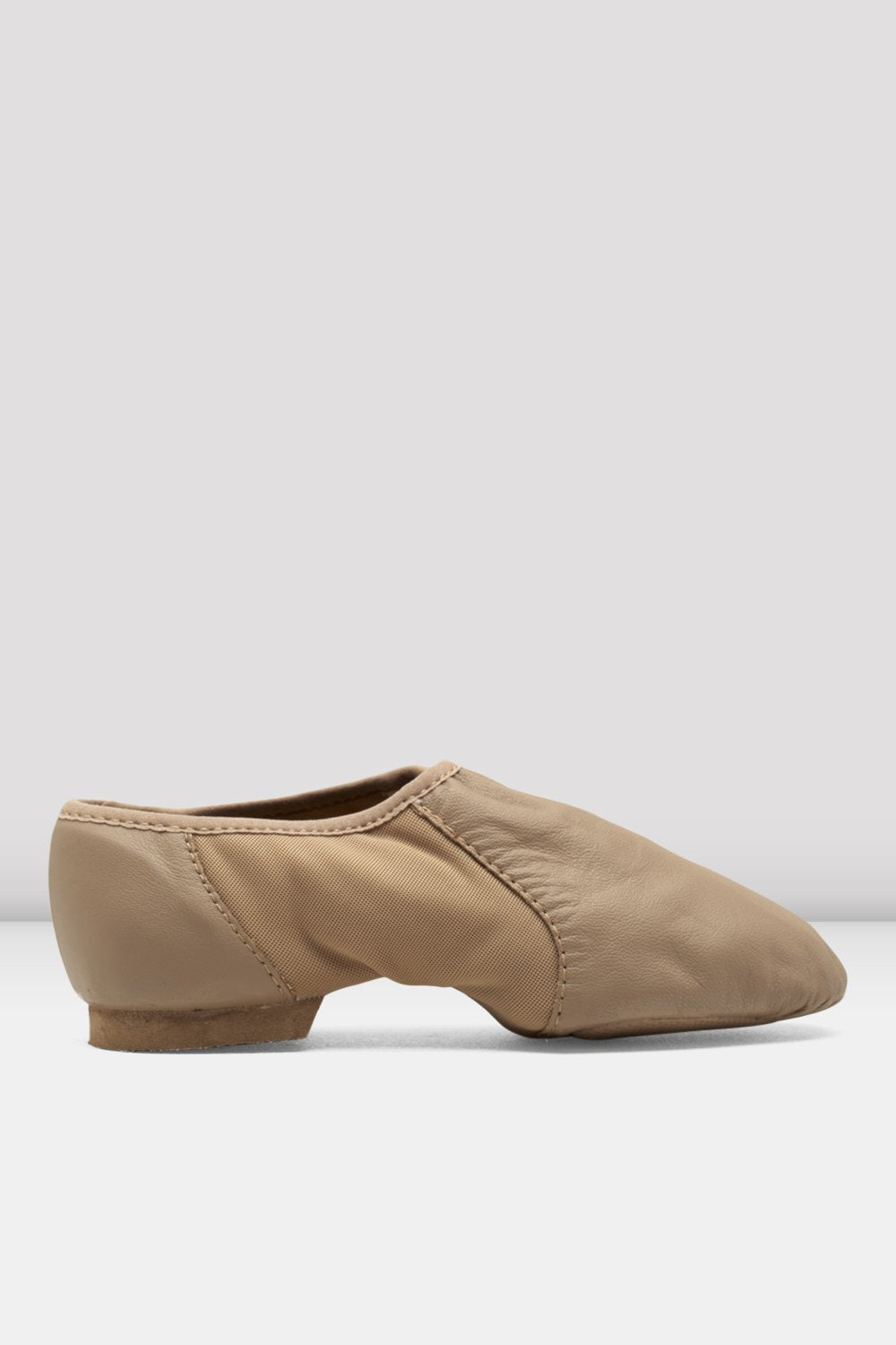 BLOCH TAN NEO FLEX LEATHER JAZZ SHOES