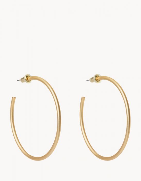 FINE LINE HOOP EARRINGS