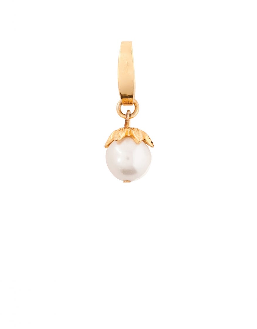 pearl mini charm