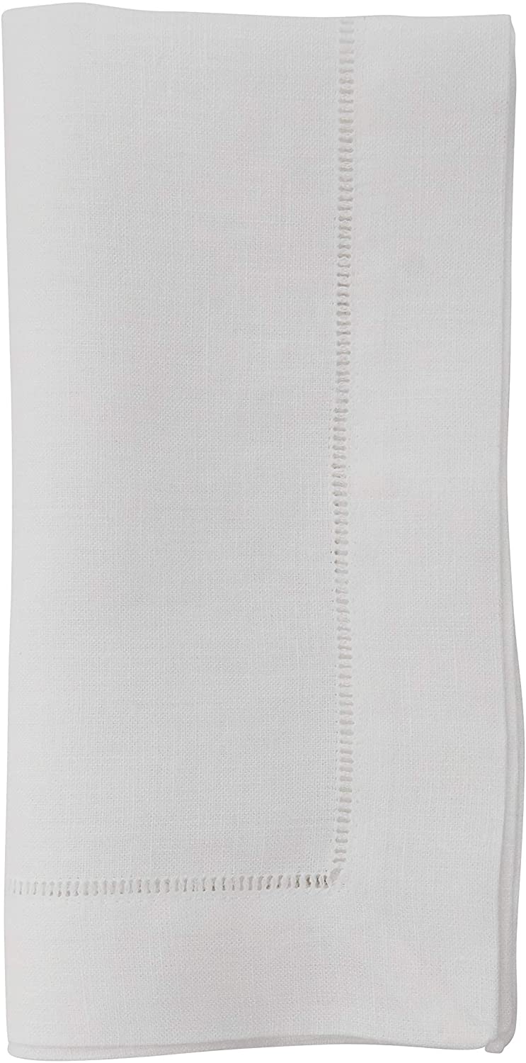 CLASSIC LINEN HEMSTITCH NAPKIN