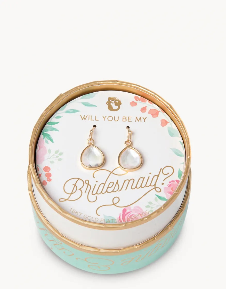 Sea La Vie Drop Earrings Bridesmaid/Pearlescent