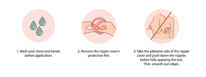 FLOWER SILICONE NIP COVER