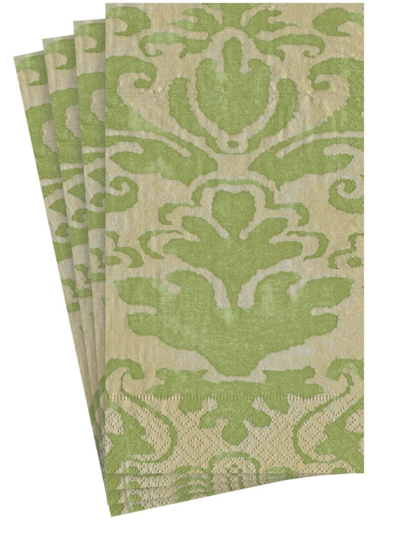 CASPARI GUEST TOWEL PALAZZO MOSS GREEN