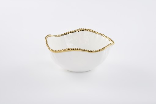 GOLDEN SALERNO LARGE SALAD BOWL