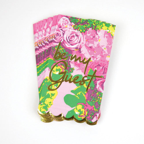 ROSE GARDEN PAPER GUEST TOWELS