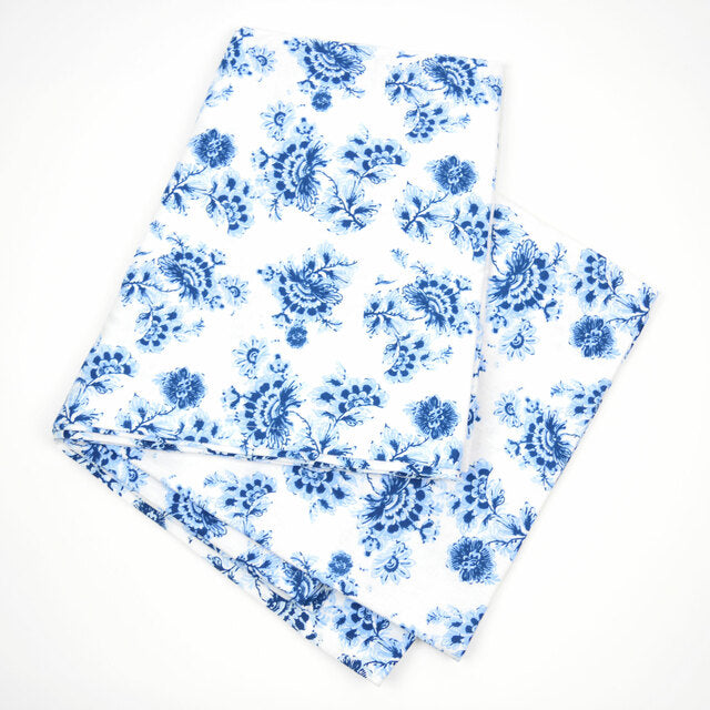 PERENNIAL BLUE TABLE CLOTH