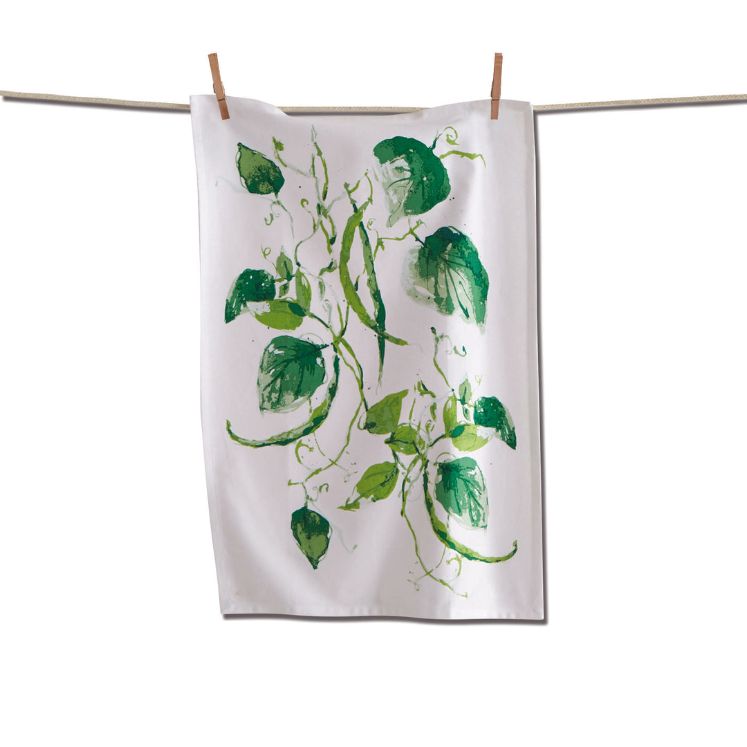 TAG GARDEN DISHTOWEL GREEN BEANS