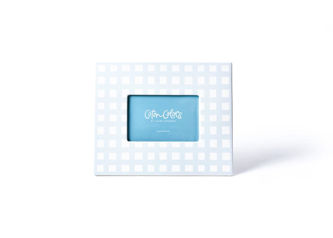 BLUE GINGHAM FRAME