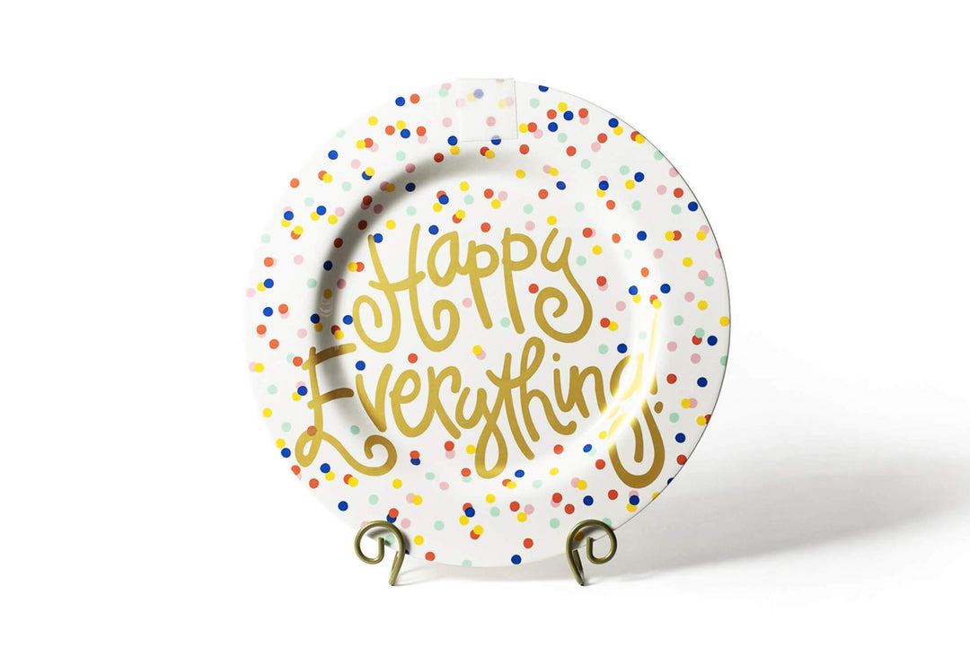 HAPPY DOT HAPPY EVERYTHING BIG ROUND PLATTER