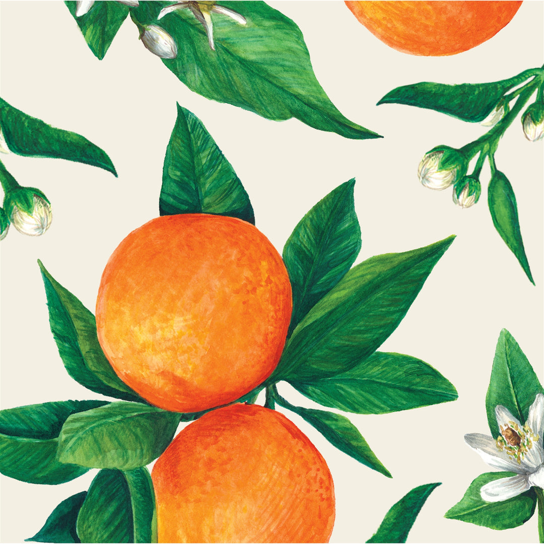 ORANGE ORCHARD COCKTAIL NAPKIN