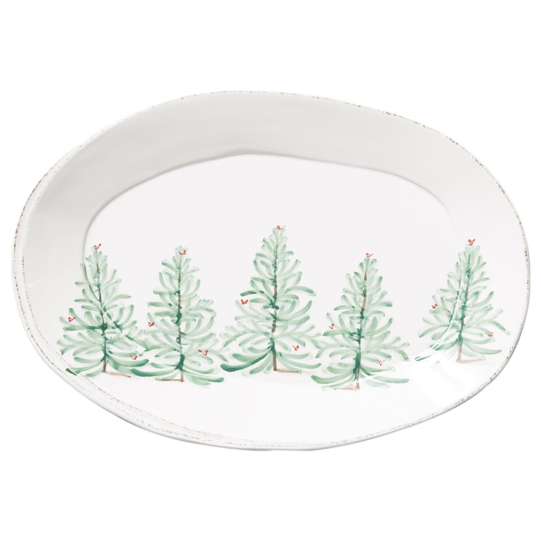 MARTIN/MERCER: LASTRA HOLIDAY OVAL PLATTER