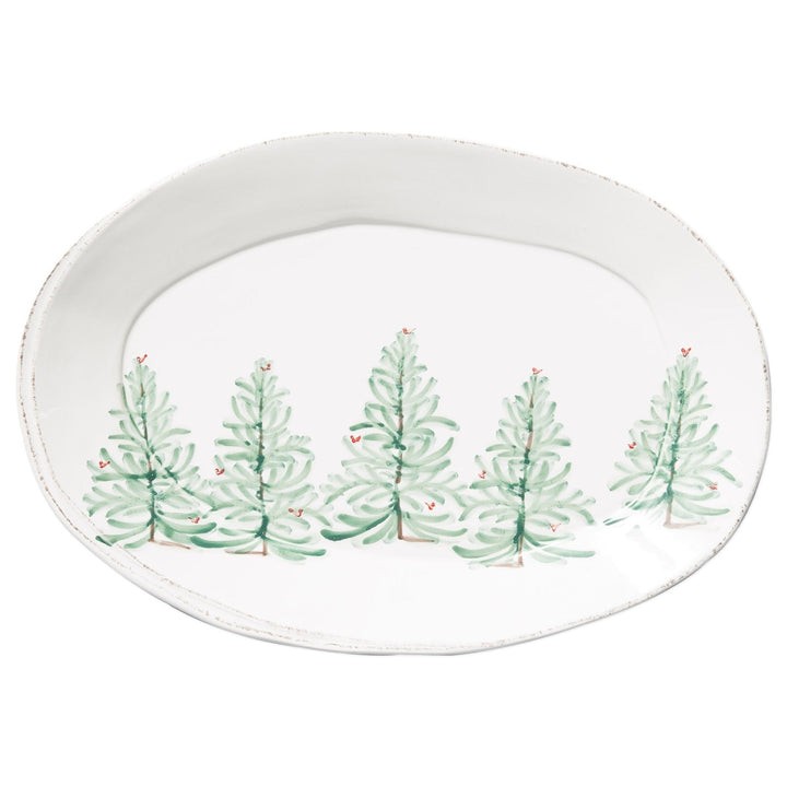 MARTIN/MERCER: LASTRA HOLIDAY OVAL PLATTER