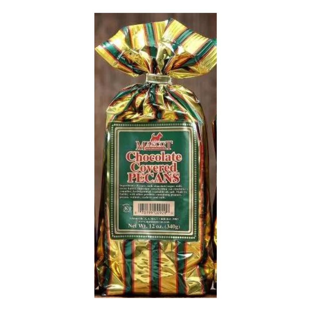 MILK CHOCOLATE COVERED PECANS