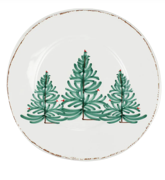 MELAMINE LASTRA HOLIDAY DINNER PLATE