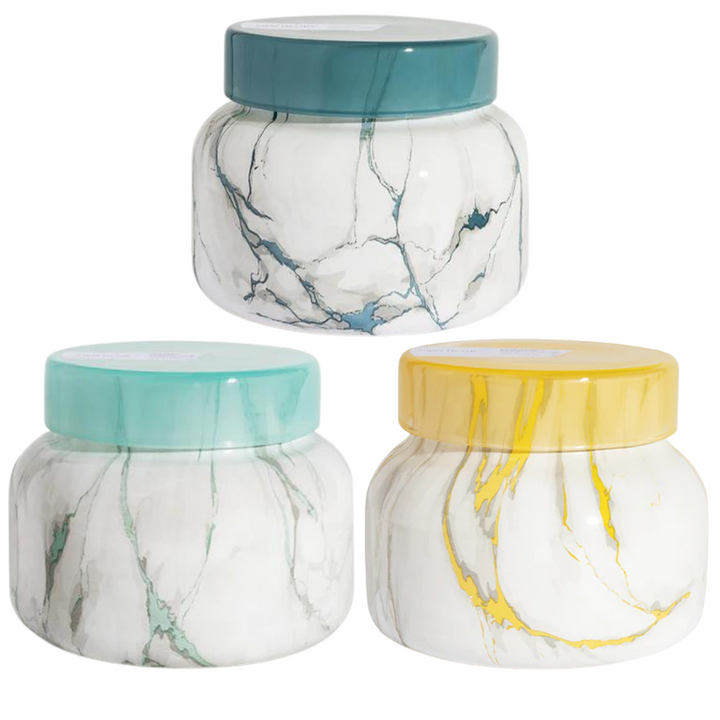 MODERN MARBLE PETITE JAR CANDLE