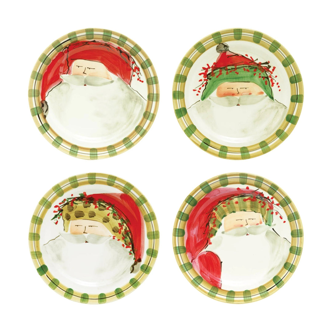 MARTIN/BLOCKER: OLD ST. NICK ROUND SALAD PLATE