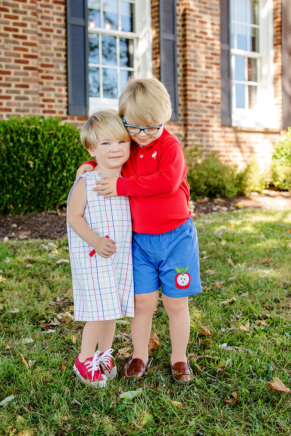 RICHMOND RED LONG SLEEVE PRIM & PROPER POLO