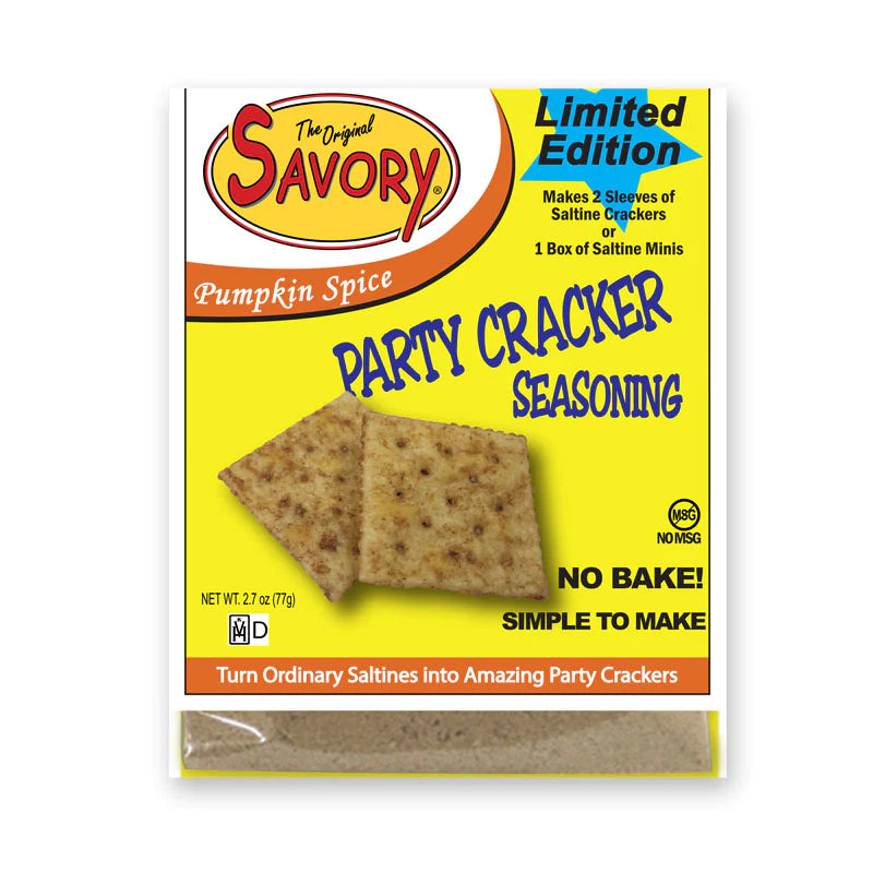 SAVORY PUMPKIN SPICE PARTY CRACKER SEASONING