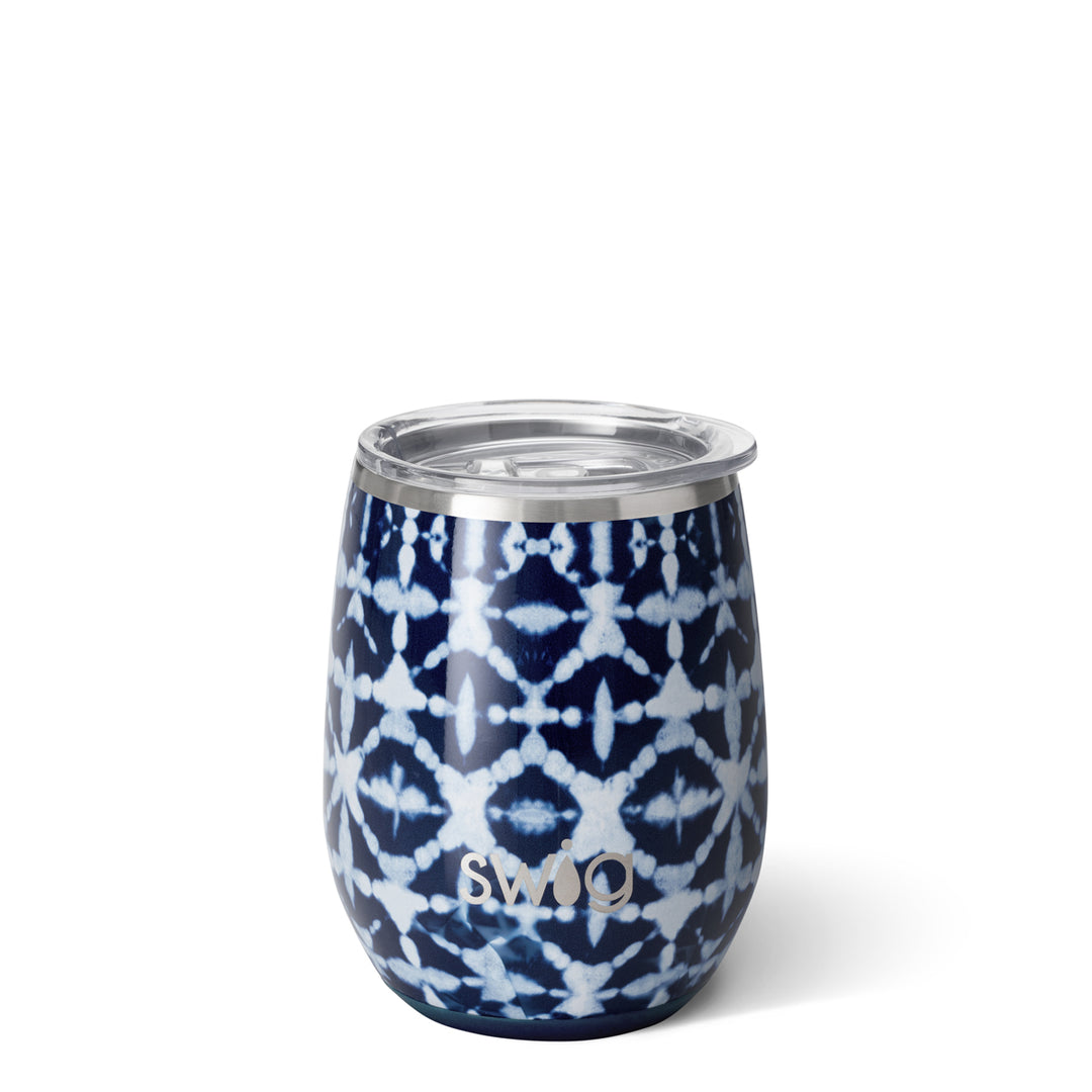 INDIGO ISLES 14oz STEMLESS WINE CUP