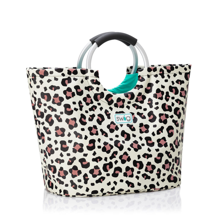 LUXY LEOPARD LOOPI TOTE BAG