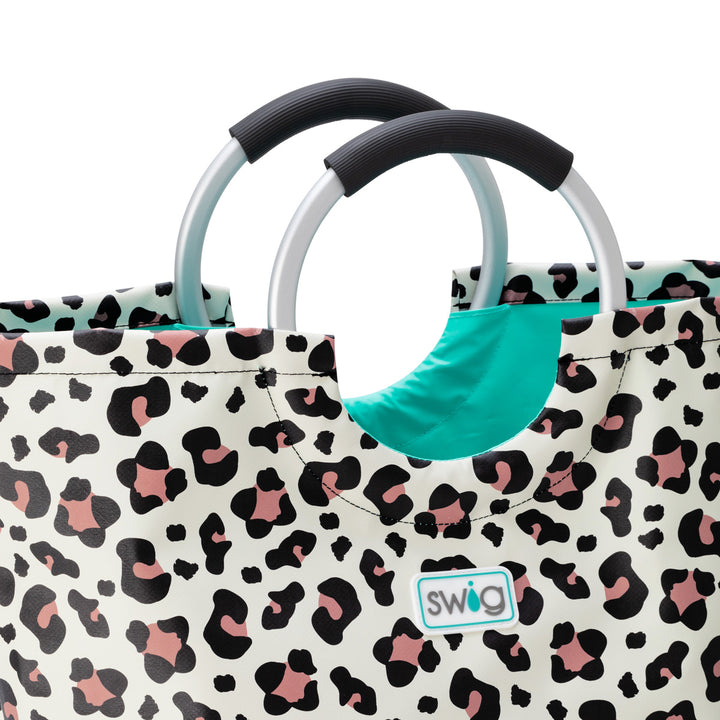 LUXY LEOPARD LOOPI TOTE BAG