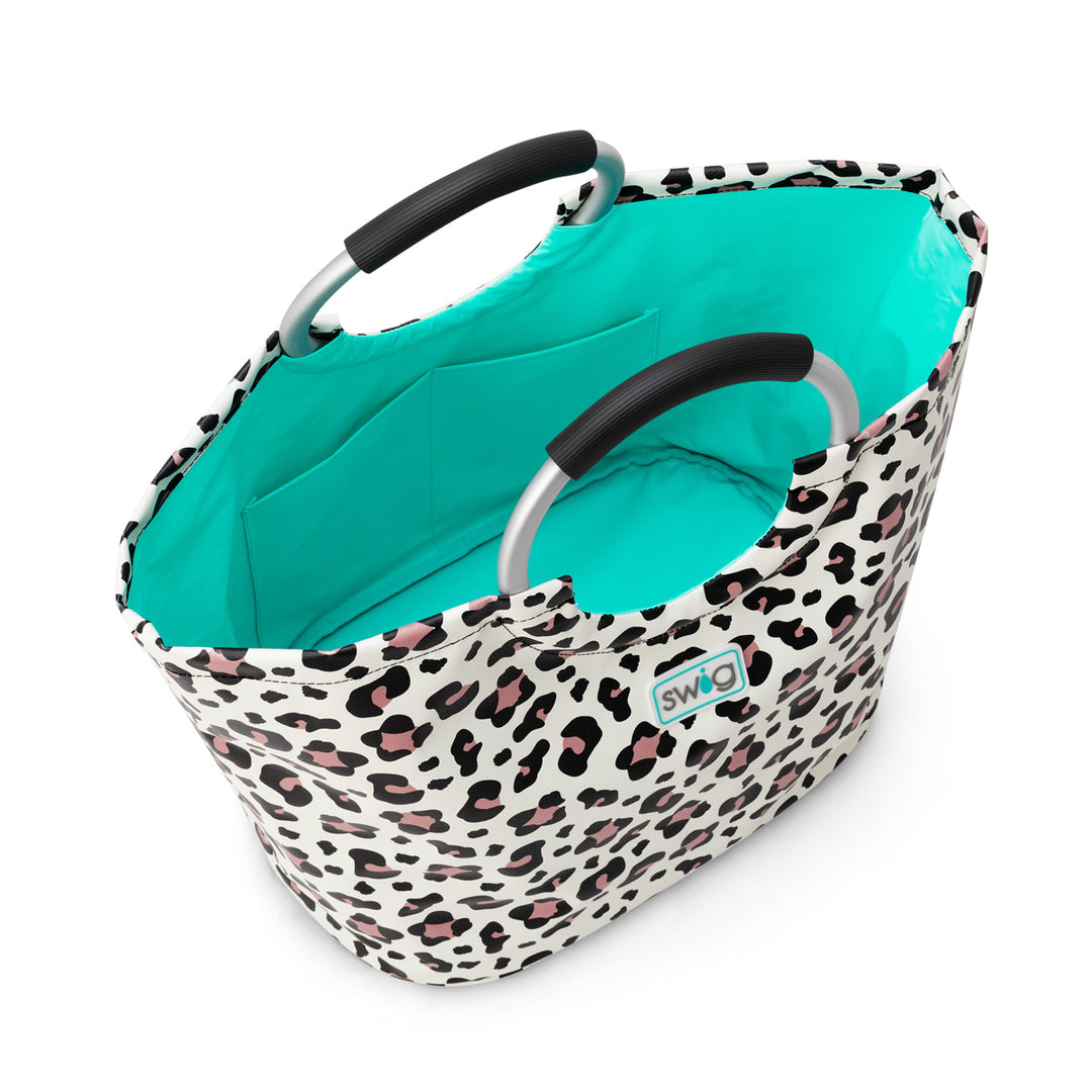 LUXY LEOPARD LOOPI TOTE BAG