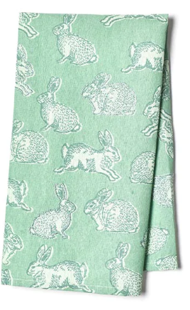 SAGE RABBIT LARGE HAND TOWEL