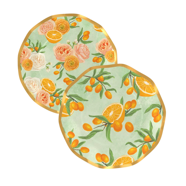 FINAL SALE WAVY MIMOSA PLATE