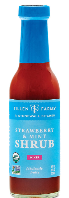 ORGANIC STRAWBERRY & MINT SHRUB