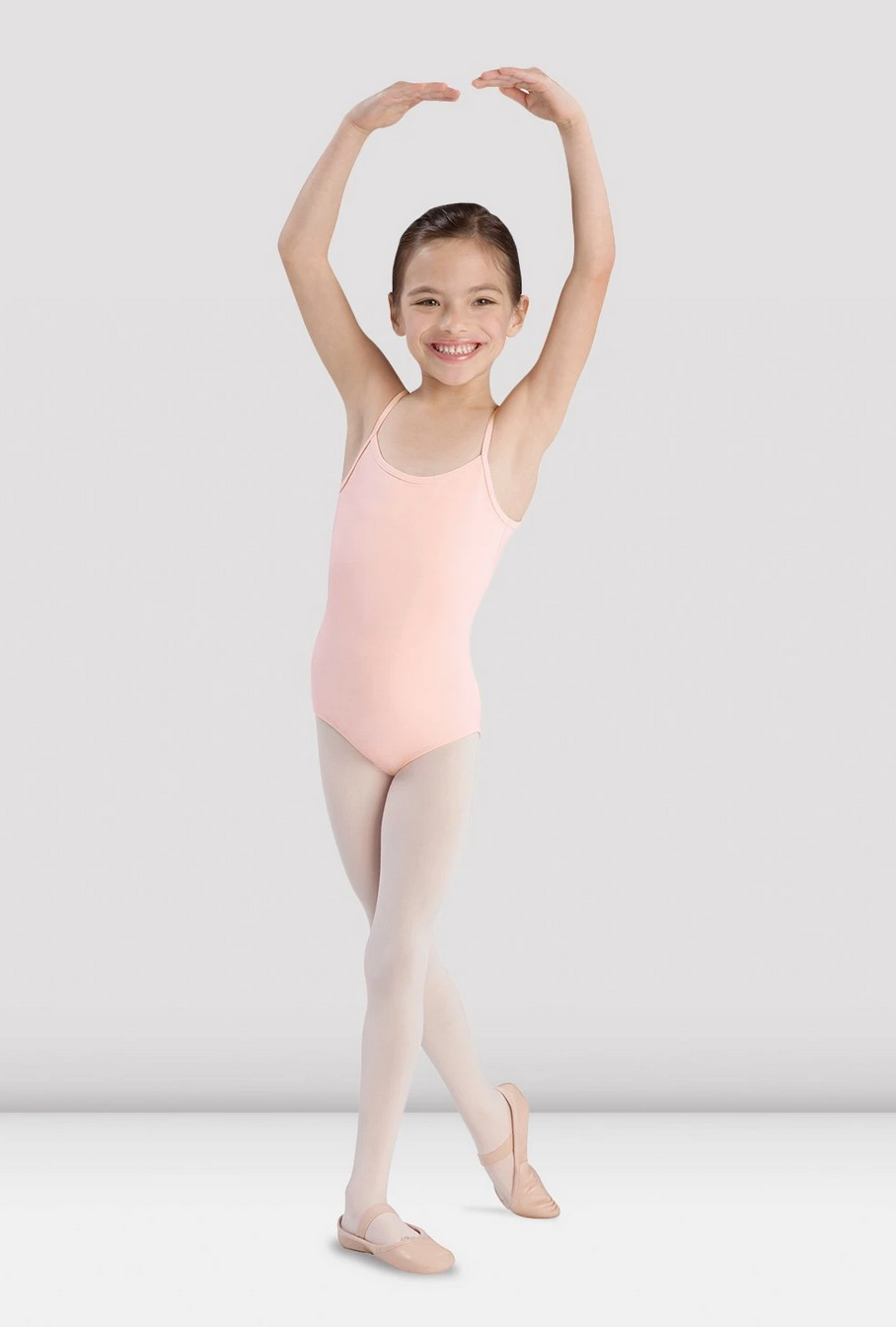 LIGHT PINK BASIC CAMISOLE LEOTARD