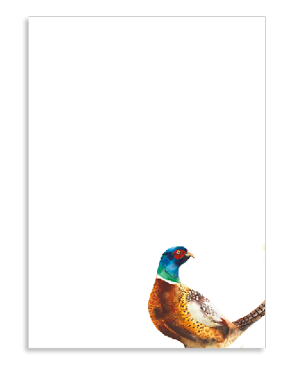 PHEASANT NOTEPAD