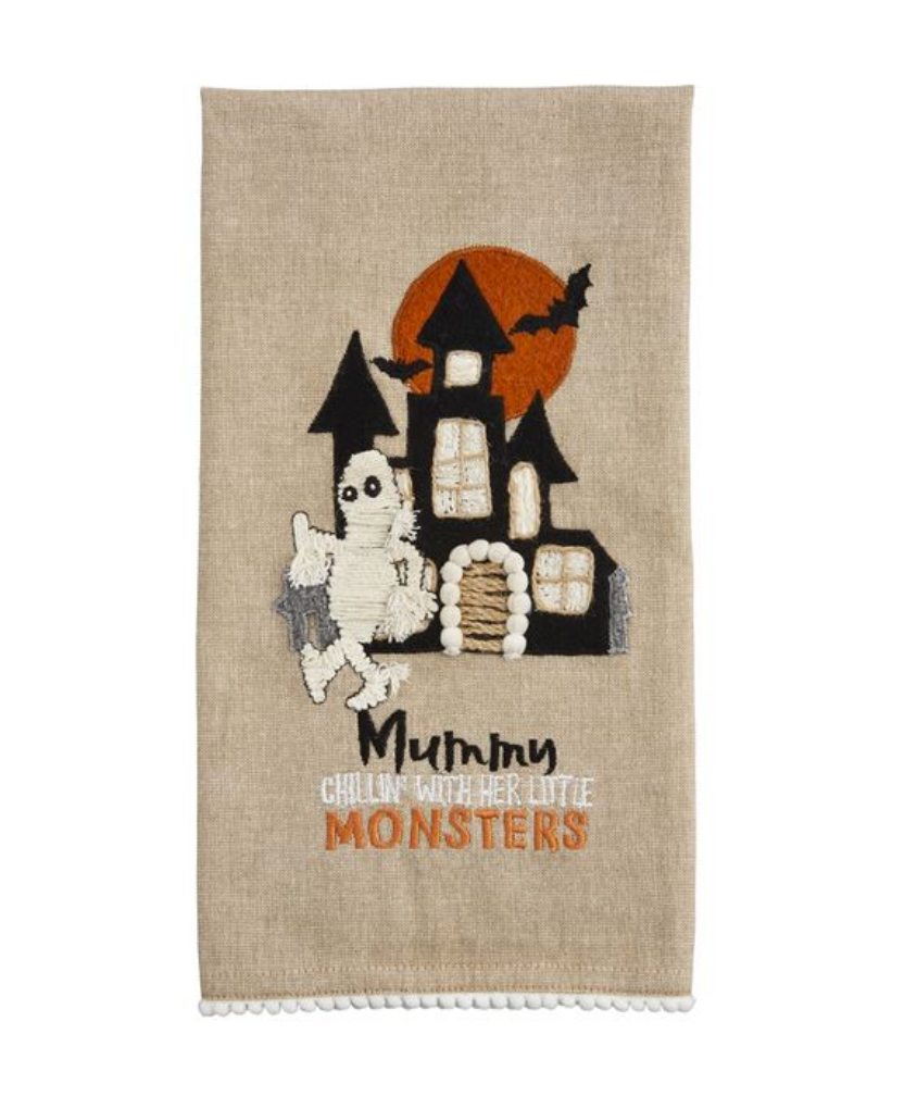 MUMMY EMBELLISHED TOWEL