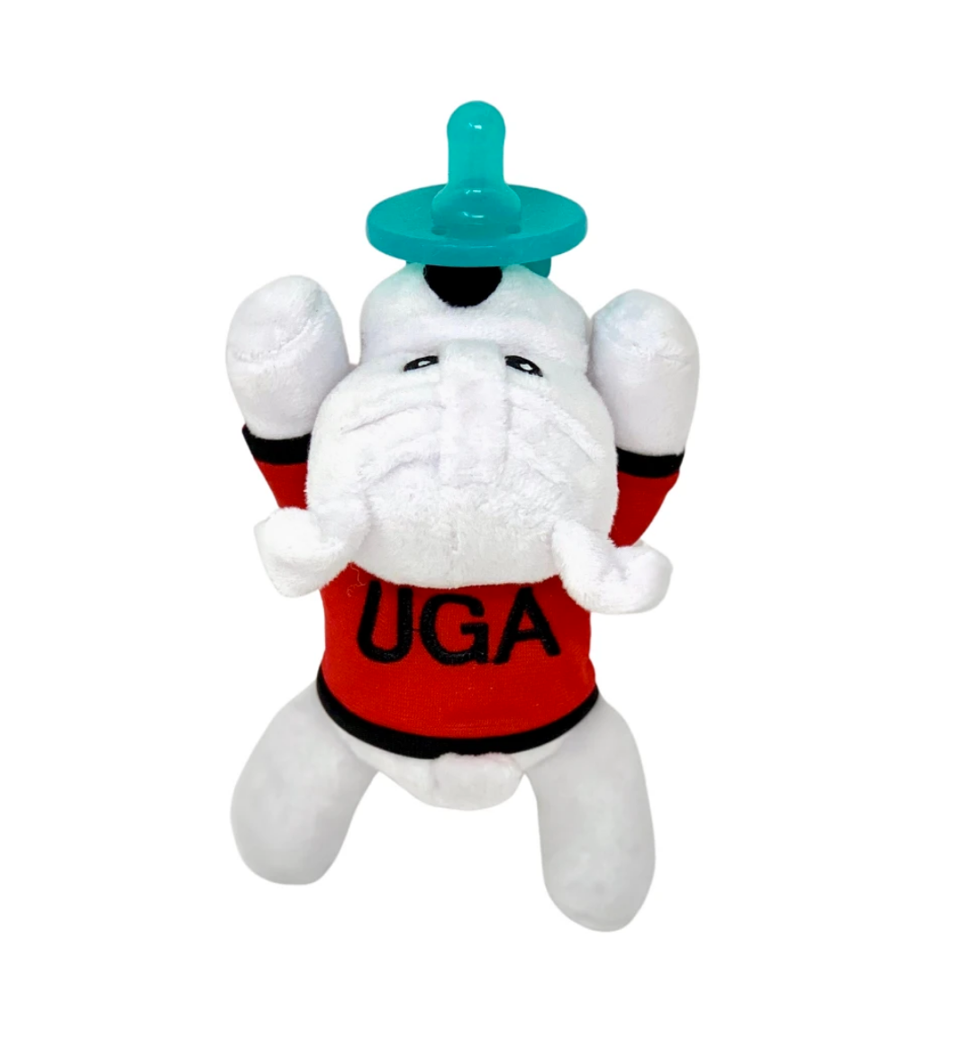 UGA BULLDOG PACI PLUSH