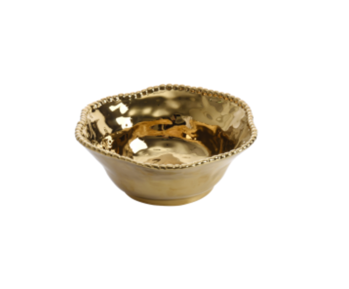 GOLD MONACO SALAD BOWL
