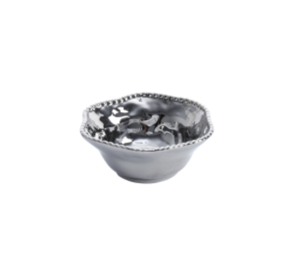 SILVER VERONA MEDIUM BOWL