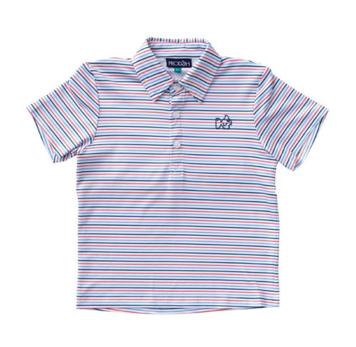STRIPED PRO POLO