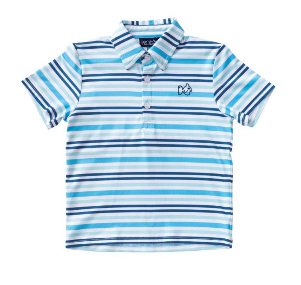 STRIPED PRO POLO