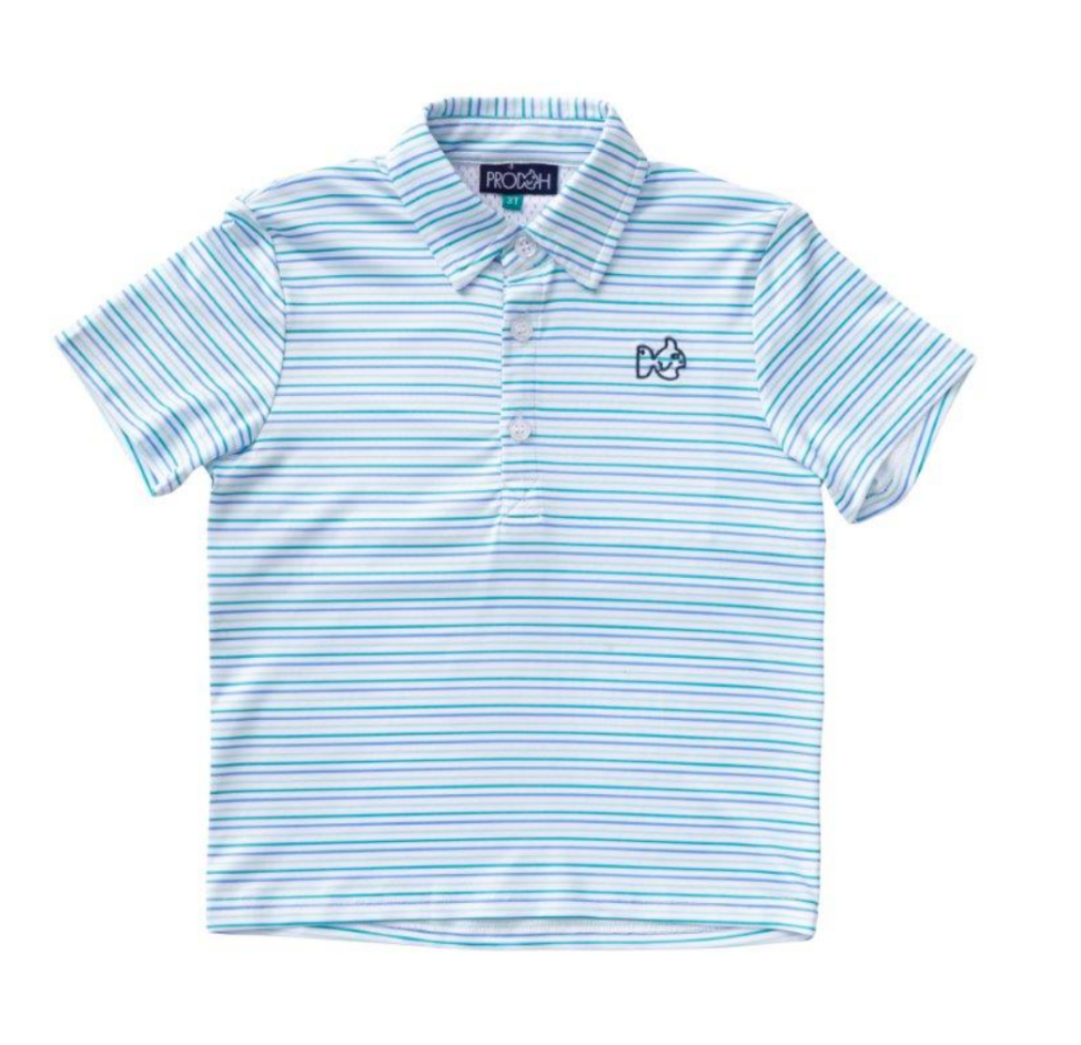 STRIPED PRO POLO